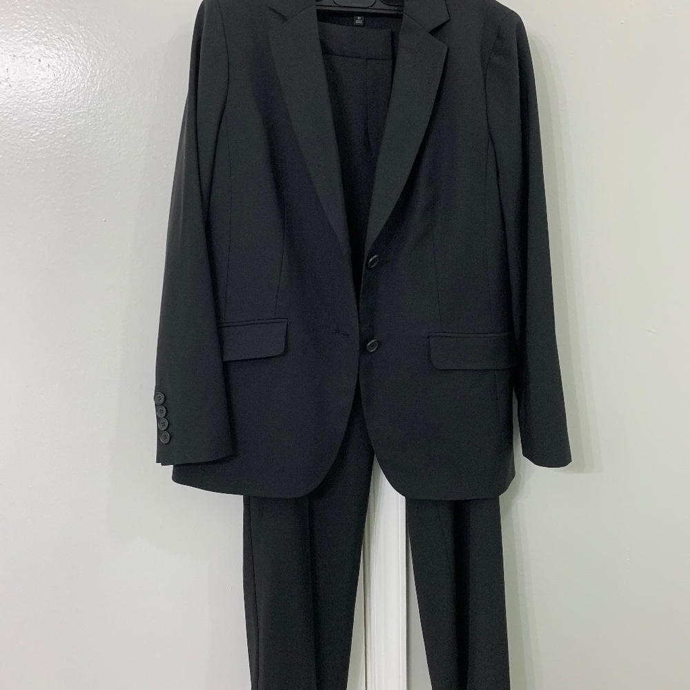 Black Talbots Woman Pantsuit